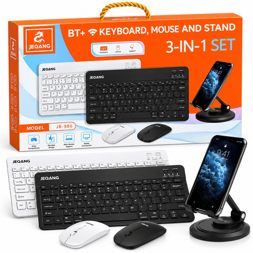 Keyboard + mouse + stand  3 in 1