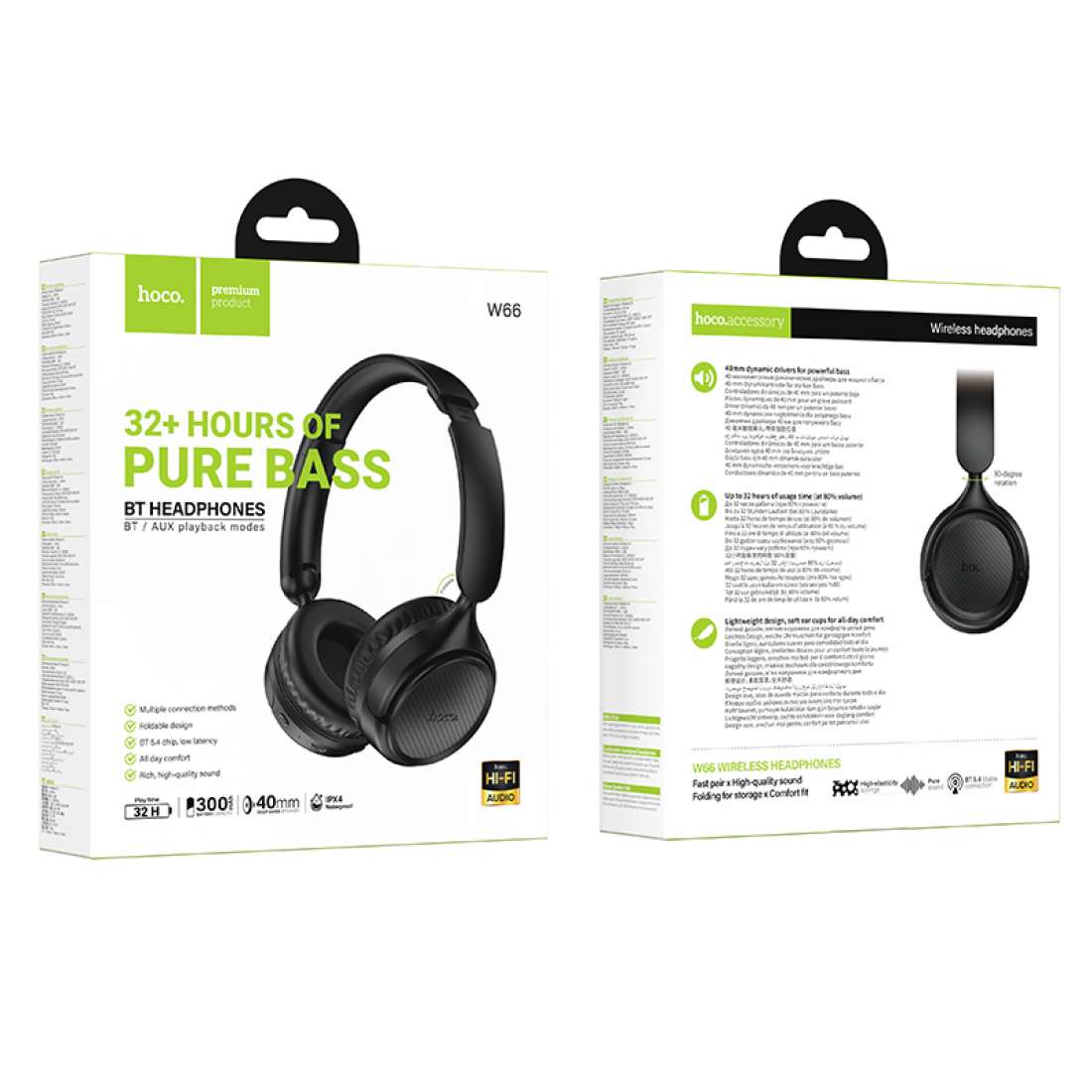 headset hoco w66.