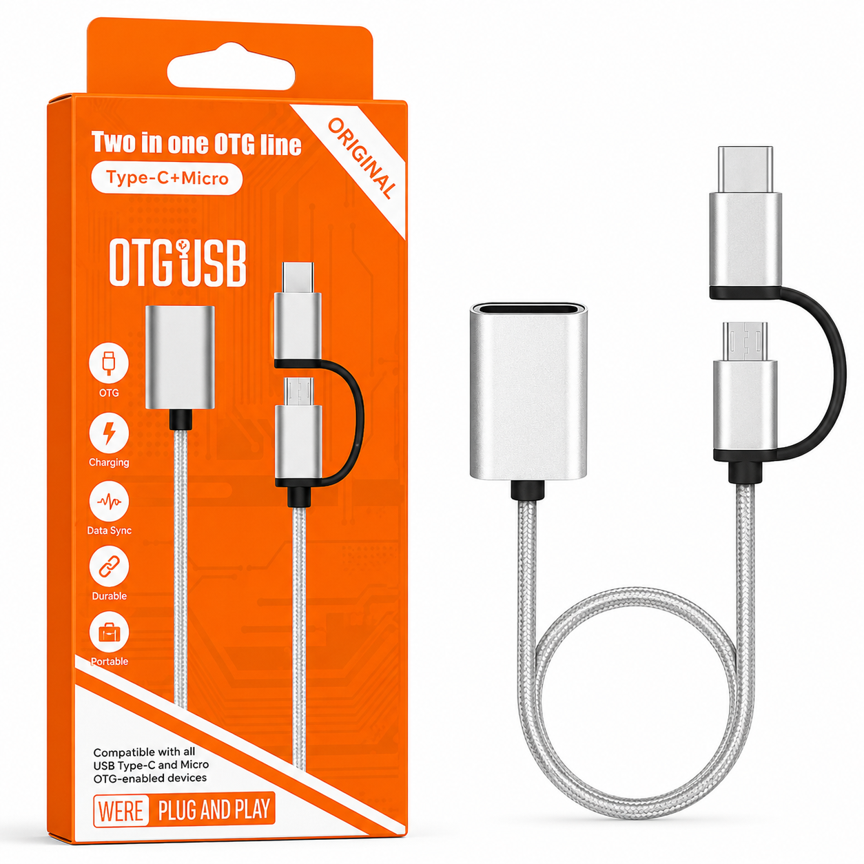 jack usb  2 in 1  (micro/typec)