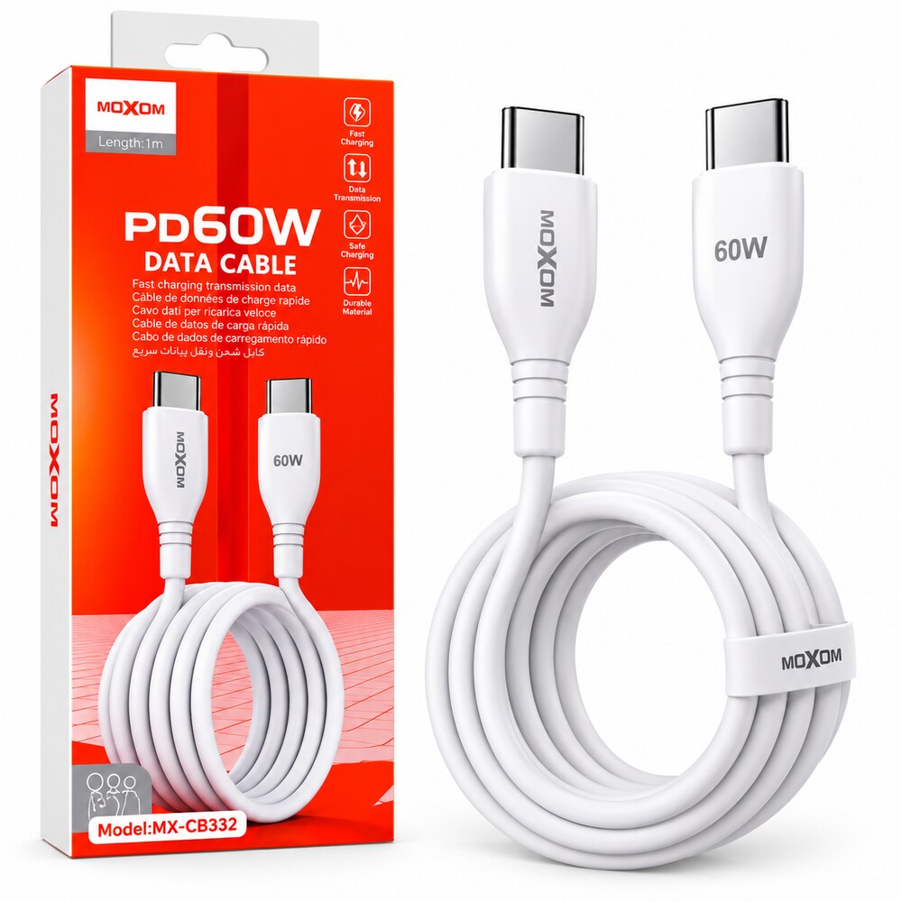 cable 60w moxom Typec-typec