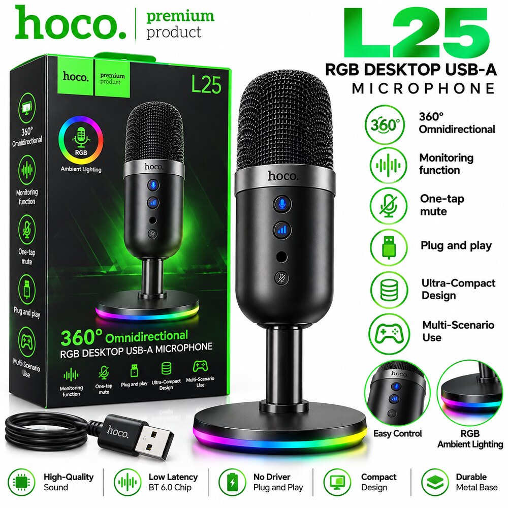 mic hoco L25