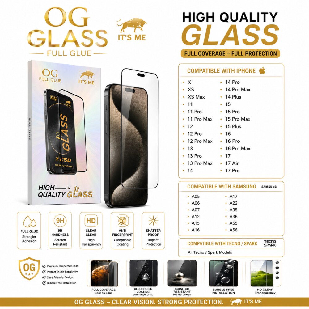 OG screen box 10 pcs