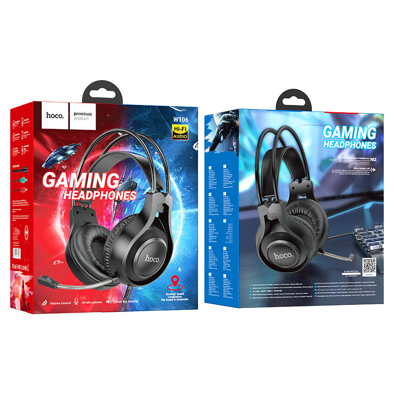 headset gaming w106