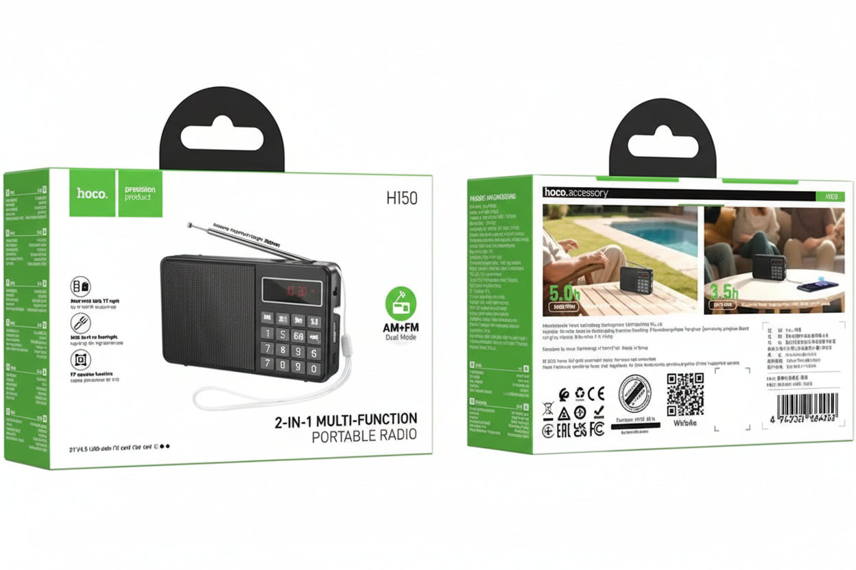 2 in 1 portable radio vintage