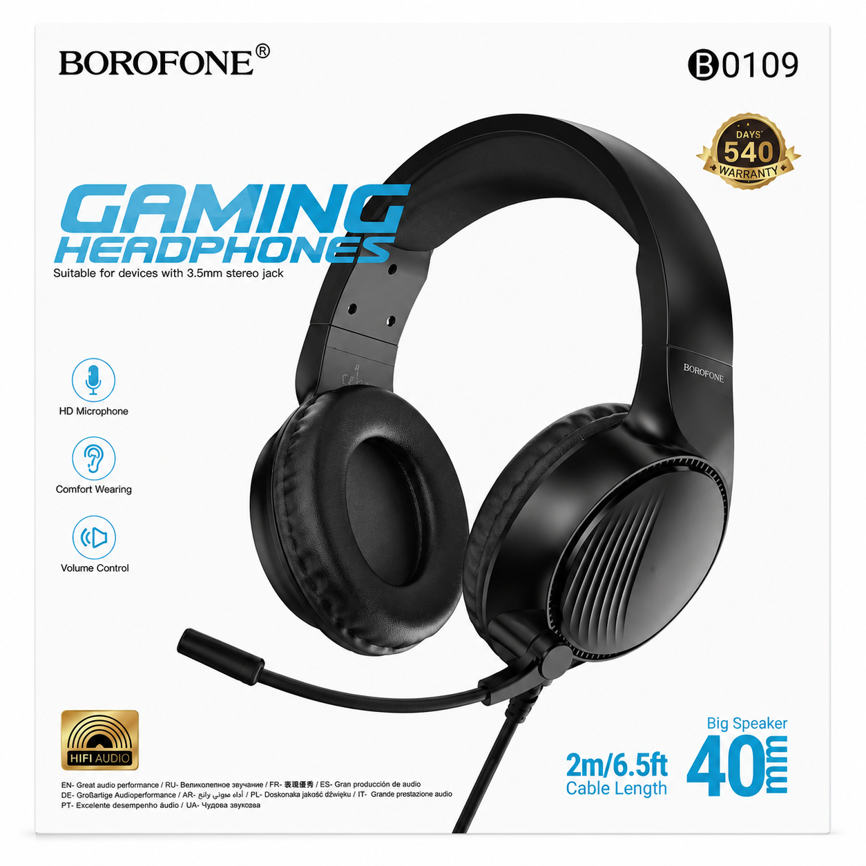 headset gaming BO109
