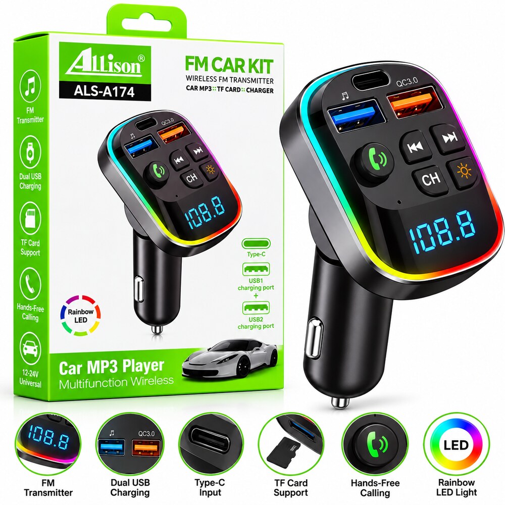 mp3 cars bluetooth allison ALS-A174